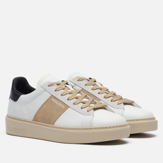 Мужские кроссовки Woolrich Classic Court Leather/Suede, цвет белый, размер 40 EU
