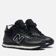 Женские кроссовки New Balance WH574, цвет чёрный, размер 38 EU