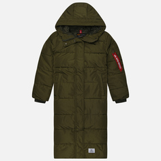Женская куртка парка Alpha Industries Sierra Gen II, цвет зелёный, размер XS