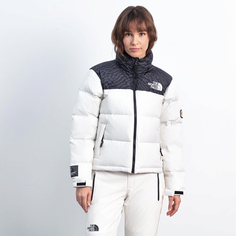 Куртка стёганная W 96 RETRO NUPTSE JKT White Dune/TNF The North Face