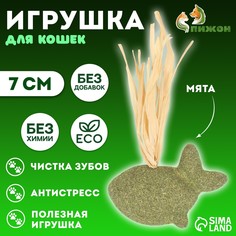 Игрушка для кошек из прессованной кошачьей мяты Пижон