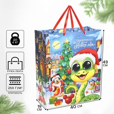 Пакет подарочный новогодний Disney