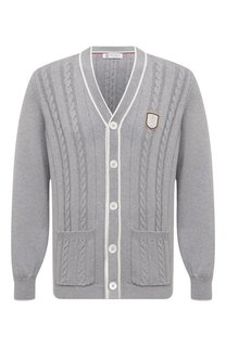 Хлопковый кардиган Brunello Cucinelli