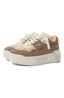Кеды One Stud XL из нубука Valentino