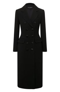 Шерстяное пальто Dolce & Gabbana