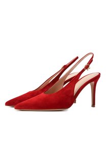 Замшевые туфли Ribbon 85 Gianvito Rossi