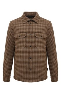 Пуховая куртка-рубашка Woolrich