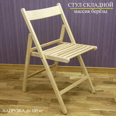 (Как у IKEA) Стулья Tenderwood Comfort, комплект из 2 шт., раскладные, берёза