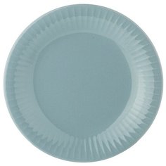 (Как у IKEA) Тарелка закусочная majesty 20,5см голубая Lefard (359-594)