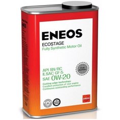 Синтетическое моторное масло ENEOS Ecostage SN/RC 0W-20, 1 л, 1 шт.