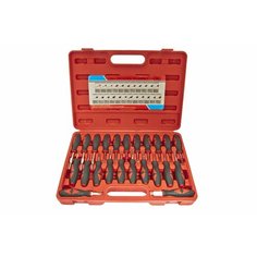 Набор приспособлений для разборки электрических разъемов в кейсе эврика 23 предметов ER-86716