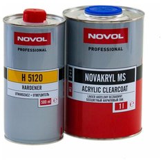 Лак Novol NOVAKRYL МS 1л.+0,5л. отвердитель (Н5120) комплект