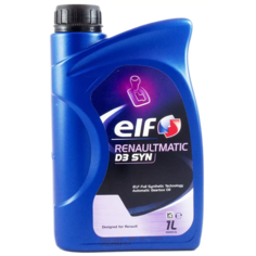 Масло трансмиссионное ELF Renaultmatic D3 SYN, 75W-90, 1 л, 1 шт. Эльф