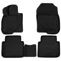 Коврики 3D в салон HONDA CR-V, 2017-, 4 шт. (полиуретан) / Хонда ЦРВ Element