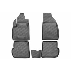 Коврики в салон FORD Fiesta 2002-2008, 4 шт. (полиуретан) Element