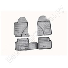 Комплект ковриков в салон ELEMENT NLC.48.03.210k для Toyota Corolla 2002-2007 г., 4 шт. черный 4