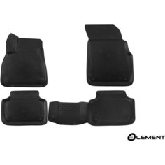 Коврики 3D в салон AUDI Q7 ||, 2015-, SUV, 4 шт. (полиуретан) / Ауди Ку7 Element