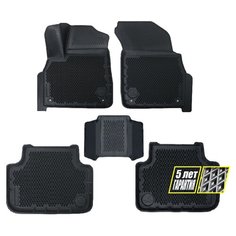 Коврик салона Audi Q7 (2015-2021) EVA 3D Premium Delform