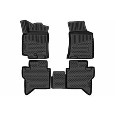 Коврики 3D в салон подходят для JAC T9 2024 -, Пикап, 4 шт. (полиуретан) / Джак Т9 Element