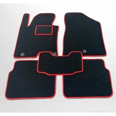 Ворсовые коврики для Hyundai Getz (2002-2011) / Хендай Гетц (2002-2011) Нет бренда