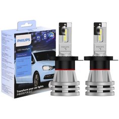 Лампа автомобильная светодиодная Philips LED Headlight Pro3101 H4 6000 К 12 В/24 В, пара 11342U3101X2