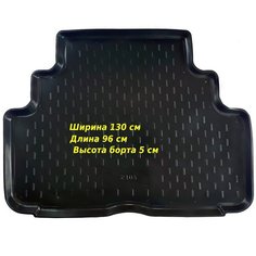 Коврик в багажник для ВАЗ 2104 (CLT) с бортом пластик Нет бренда