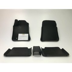Коврики EVA для Toyota Avensis 2 поколение, T250 (01.2003 - 05.2008) - Комплект в салон - 3D С бортиками - Черный - Черный кант Нет бренда