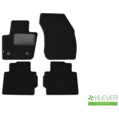 Комплект ковриков в салон KLEVER 021666101210kh для Ford Mondeo с 2015 г. черный 1 Клевер