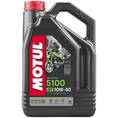 HC-синтетическое моторное масло Motul 5100 4T 10W40, 4 л