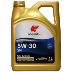 Синтетическое моторное масло IDEMITSU 5W-30 SN, 4 л, 1 шт.