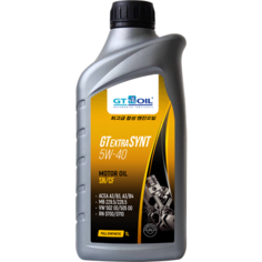 Синтетическое моторное масло GT OIL GT Extra Synt 5W-40, 1 л, 1 шт.