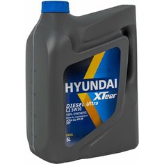 Синтетическое моторное масло HYUNDAI XTeer Diesel Ultra C3 5W-30, 5 л, 1 шт.