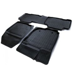 Резиновые 3D Premium коврики в салон SRTK для Toyota RAV4 (2006-2013)