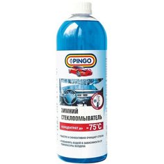 Зимний автостеклоочиститель, концентрат -75 гр. с, 1000 мл. Pingo
