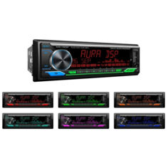 Автомагнитола AurA AMH-79DSP, черный, встроенная память 0 ГБ, RAM 1 ГБ