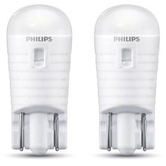 Лампа автомобильная светодиодная Philips Ultinon Pro3000 SI 11961U30CWB2 W5W 12V 0.6W W2.1×9.5d 6000K 2 шт.