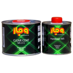 Комплект (лак, отвердитель для лака) ILPA MS 2+1 Clear Coat 400 мл 200 мл