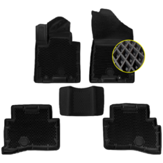 Коврик салона Hyundai Tucson III (2015-2021) EVA 3D Premium Delform
