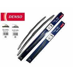 Denso щетки стеклоочистителя 650/475, гибридные 2шт под Крючок, пр-во Япония Dur065L / Dur-048L