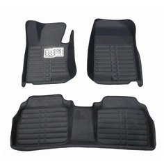 Кожаные 3D коврики Autozs Alfa для Kia Optima IV Седан, Универсал 5 дв. (2015+)/ Киа Оптима 4 Седан, Универсал 5 дв. (2015+)