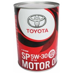 Синтетическое моторное масло TOYOTA SP 5W-30, 1 л