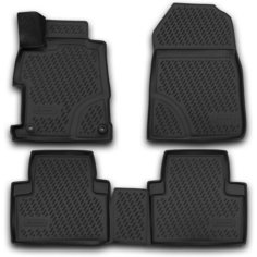Коврики 3D в салон HONDA Civic 4D, 01/2012-, сед, 4 шт. (полиуретан) / Хонда Цивик Element