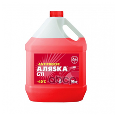 Антифриз красный Аляска red G11 10кг Alyaska