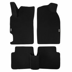 Автомобильные коврики EVA для MAZDA 6 (GG) (Мазда 6 1 поколение) 2002-2007 + 2 логотипа АвтоЕва.рф