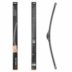 Щетка стеклоочистителя бескаркасная PREMIUM, 700 мм (28) 5 адаптеров, Airline AWBP013