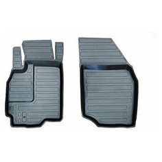 Коврики салона резиновые с бортиком для Mitsubishi Lancer IX (2003-2010) (передняя пара) Avtodriver