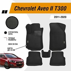 Автомобильные коврики ЕВА / EVA / ЭВА для Chevrolet Aveo 2 T300 2012-2015 / Шевроле Авео 2 Т300 Gallex