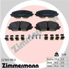 ZIMMERMANN 227691902 Коодки тормозные