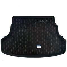 Коврик в багажник для Hyundai Solaris SD седан (2010-2017) (CLT) с бортом пластик Sei Ntex