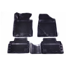 Автомобильные коврики Ева-форм для Kia Ceed II (2012-2018) Standard ("EVA 3D") в cалон Delform